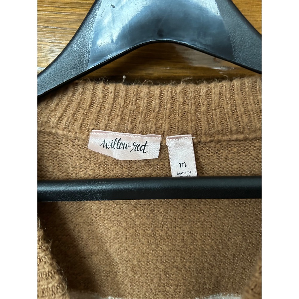 Cozy Colorblock Striped Boucle Knit Sweater - Picture 2 of 6